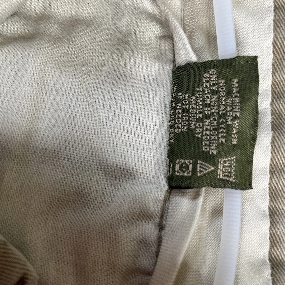 Dockers Men's Khaki Classic‎ Flat Front Basic 9